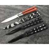 Play cool folding butterfly knife butterfly practice knife training tool knife practice knife