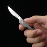 Laboratory biological scalpel titanium alloy scalpel veterinary mechanic practice knife art knife holder carving knife