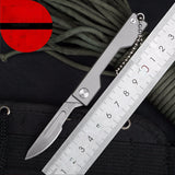 Laboratory biological scalpel titanium alloy scalpel veterinary mechanic practice knife art knife holder carving knife