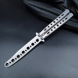 CSGO Fancy Fling Knife Folding Hand Knife Game Training Props Ornamental Knife Unblade Butterfly Comb Practice Knife