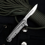 Portable Keychain Knife Unpacking Knife Folding Art Carving Knife Carbon Steel Scalpel Veterinary Scalpel
