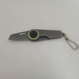 Outdoor portable defense gadget, folding knife, portable keychain knife