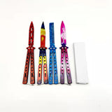 Butterfly practice butterfly swing hand knife practice knife butterfly comb butterfly knife butterfly butterfly series not edged