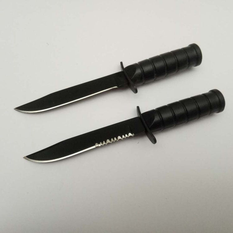 Outdoor Mini Straight Knife Creative Neck Knife Outdoor Knife Self-defense Tool