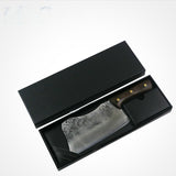 Chicken Wing Wooden Handle Forged Knife, Bone Chopping, Stainless Steel Chopping Knife, Kitchen Blade, Meat Cutting Knife