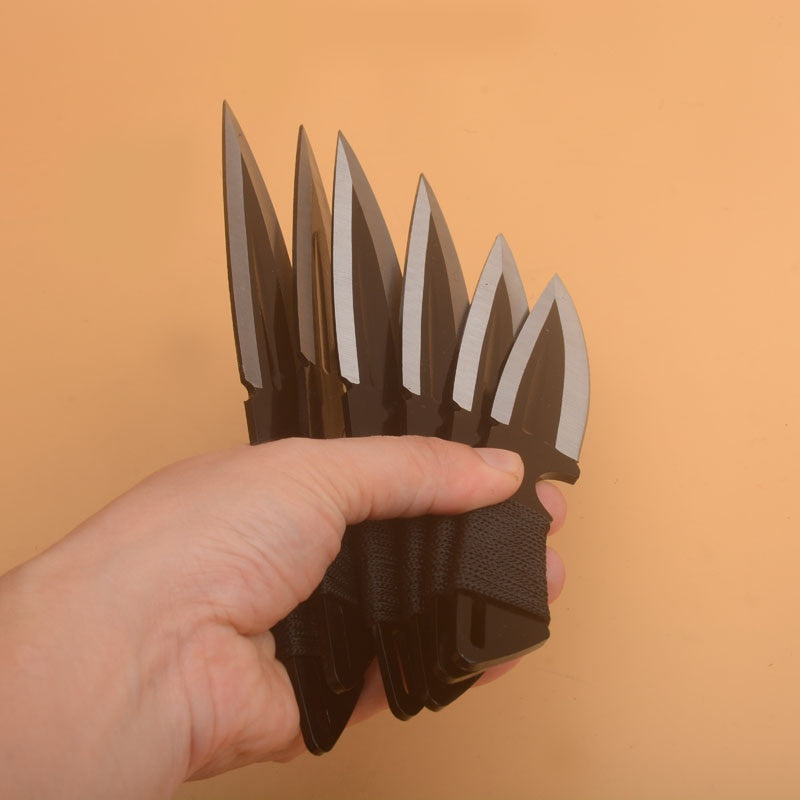Throwing Knife  Darts Ninja Knives Tactical Fixed BladeSet with Sheath 3pcs/6pcs  Kunai Hunting