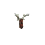 Steel Wood Patch outdoor sports bomb bow manufacturers supply flat leather bows accurate fast pressure stainless steel slingshot