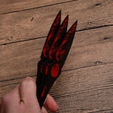 actical Fixed Blade Throwing Knife Set with Sheath（Ghost Head） 3pcs/6pcs  Darts Ninja Kunai Hunting Knives T