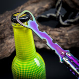 Multifunctional Folding Bottle Opener Shake Knife Unopened Butterfly Knife Training Knife Practice Tool