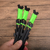 Knives Tactical Darts Ninja Kunai Hunting Fixed Blade Set with Sheath（Fork type）Throwing Knife  3pcs/6pcs