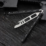 New multifunctional butterfly knife without blade, cool butterfly training knife novice practice throwing knife