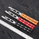 New multifunctional butterfly knife without blade, cool butterfly training knife novice practice throwing knife