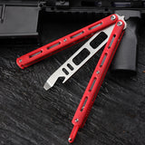 New multifunctional butterfly knife without blade, cool butterfly training knife novice practice throwing knife