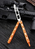 New multifunctional butterfly knife without blade, cool butterfly training knife novice practice throwing knife