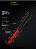 Practice cool play aluminum handle knife novice training K25 knife thickened stainless steel butterfly knife for beginners without edge