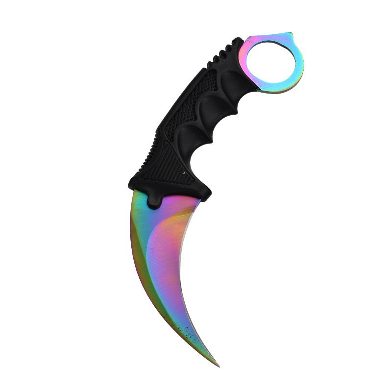 Battle wolf claw knife CS claw knife outdoor claw outdoor self-defense camping survival knife sharp game claw knife