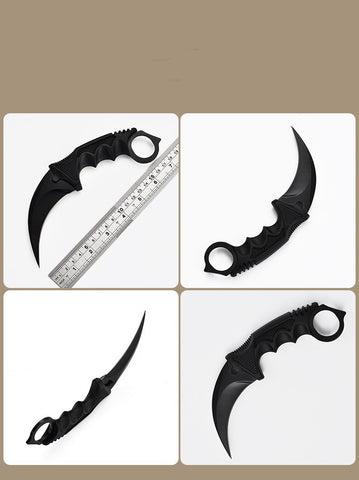 Battle wolf claw knife CS claw knife outdoor claw outdoor self-defense camping survival knife sharp game claw knife