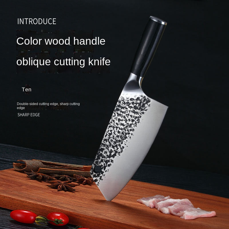 Stainless steel kitchen knife kitchen knife household slicing meat cutting vegetable sharp chef knife