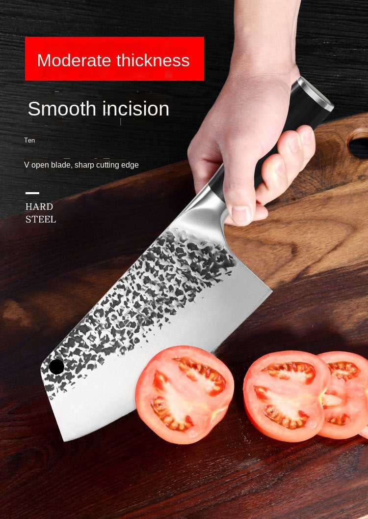 Stainless steel kitchen knife kitchen knife household slicing meat cutting vegetable sharp chef knife