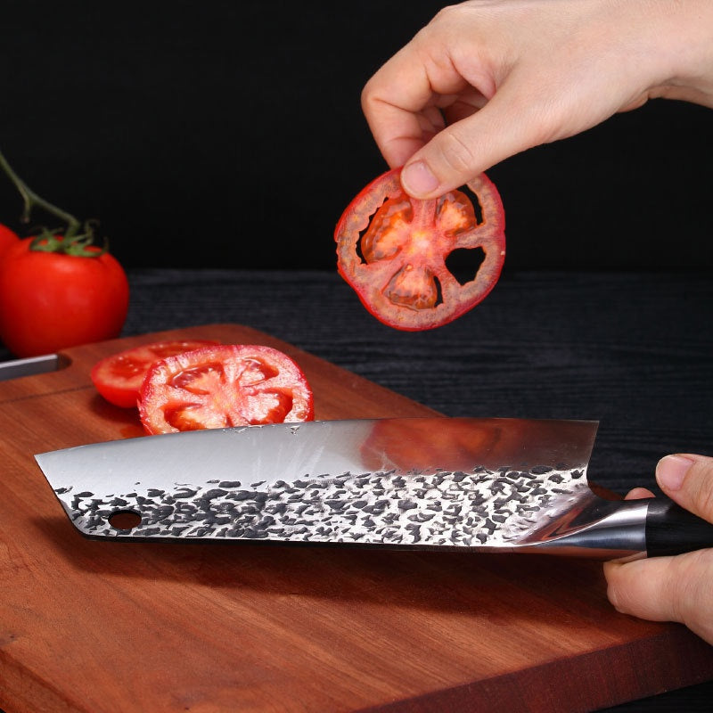 Stainless steel kitchen knife kitchen knife household slicing meat cutting vegetable sharp chef knife
