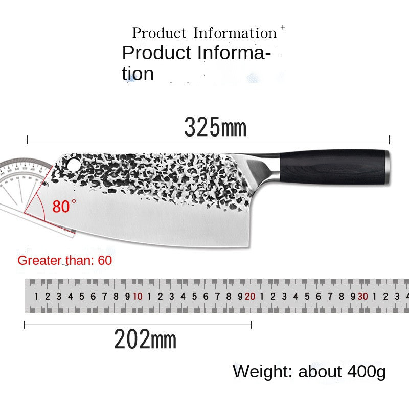 Stainless steel kitchen knife kitchen knife household slicing meat cutting vegetable sharp chef knife