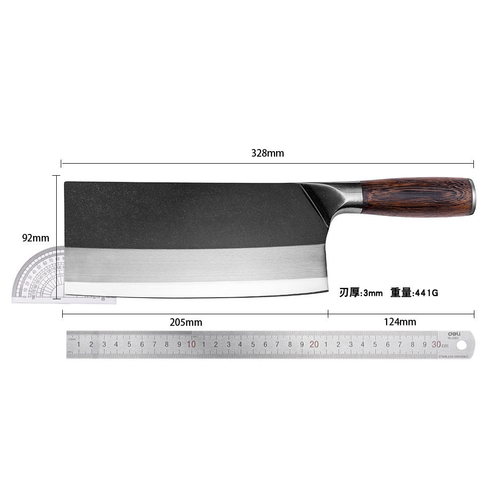 Handmade household cutter knife cut two-purpose knife slice cut meat knife sharp chef special kitchen knife kitchen knife