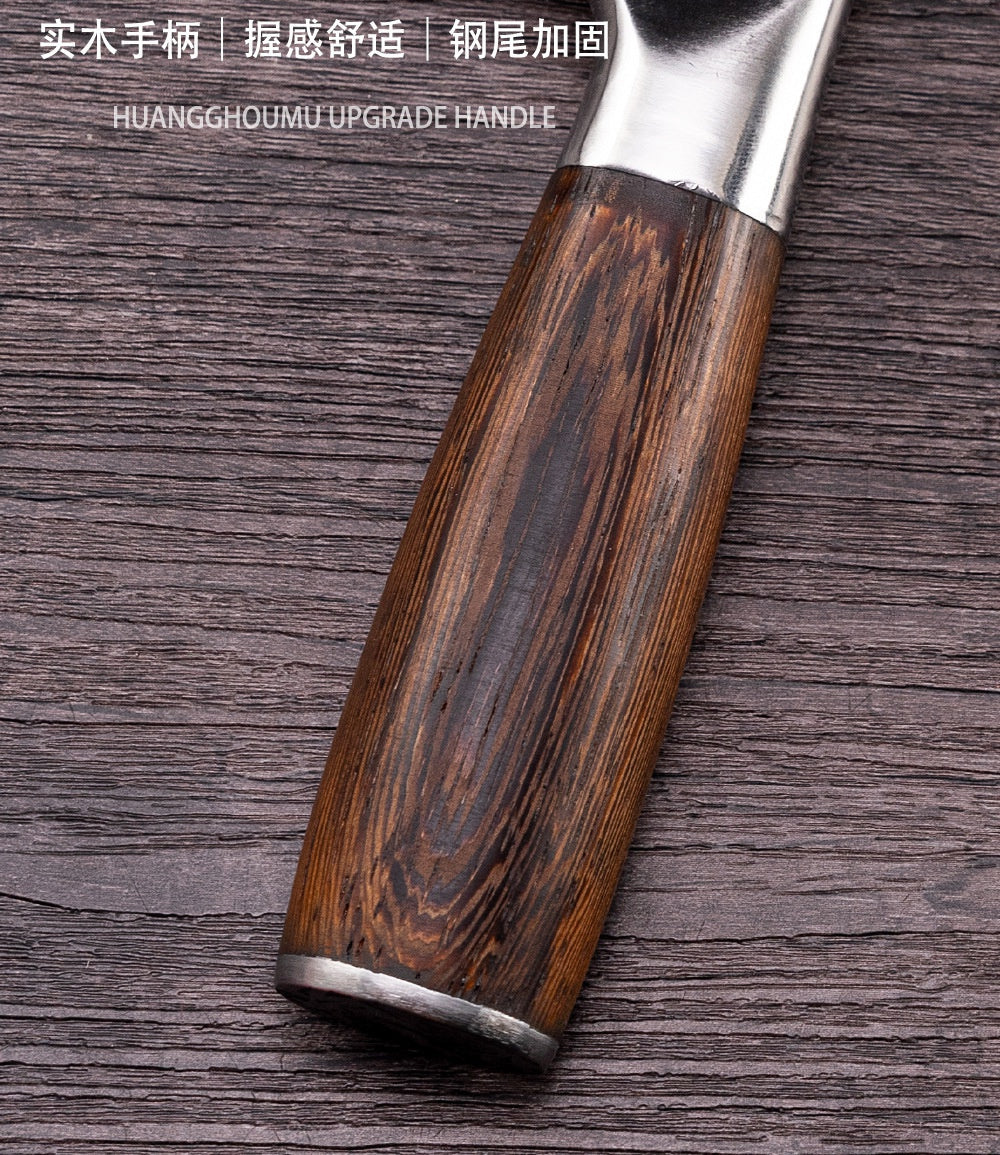 Handmade household cutter knife cut two-purpose knife slice cut meat knife sharp chef special kitchen knife kitchen knife