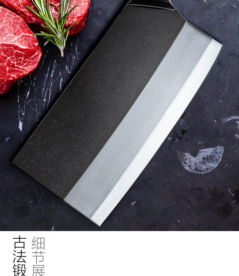 Handmade household cutter knife cut two-purpose knife slice cut meat knife sharp chef special kitchen knife kitchen knife