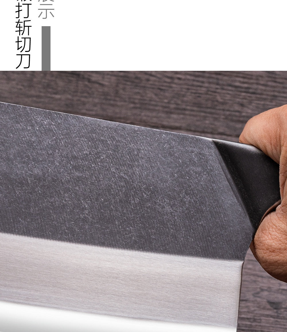 Handmade household cutter knife cut two-purpose knife slice cut meat knife sharp chef special kitchen knife kitchen knife