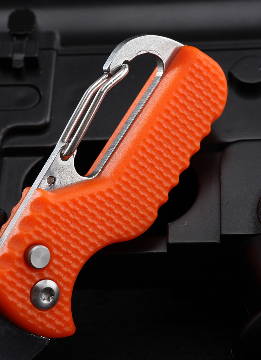 Folding quick open box opener multi-functional outdoor portable knife emergency survival tool express box opener