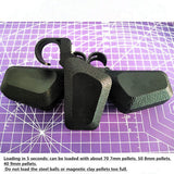 Continuous launch slingshot device, a must for slingshot enthusiasts Fast load slingshot bullet device HuntingFishing Shooting fast loader mud pellets teel beads