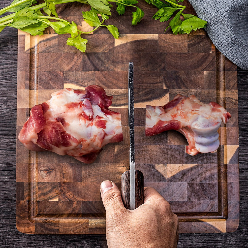 Special Bone Cutting Knife Household Cutting Large Bone Knife Breaking Bone Knife Thicining Professional Bone Cutting Knife Butcher Cutting Bone Knife Large Cutting Knife