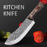 Outdoor cooking knives butcher knife kitchen tools boning knife sharp machete handmade fishing knife handmade stainless steel kitchen meat cleaver