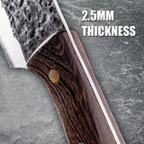Outdoor cooking knives butcher knife kitchen tools boning knife sharp machete handmade fishing knife handmade stainless steel kitchen meat cleaver
