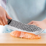 Outdoor cooking knives butcher knife kitchen tools boning knife sharp machete handmade fishing knife handmade stainless steel kitchen meat cleaver