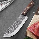 Outdoor cooking knives butcher knife kitchen tools boning knife sharp machete handmade fishing knife handmade stainless steel kitchen meat cleaver