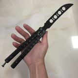 Practice throwing knife maintenance-free folding outdoor portable knife butterfly knife practice knife without edge butterfly knife mold