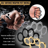 Knuckles Tactical Survival Multi-functional Self Defense EDC Tool  New Travel Safe Finger Ring Buckle Sport Tactical Survival Tool