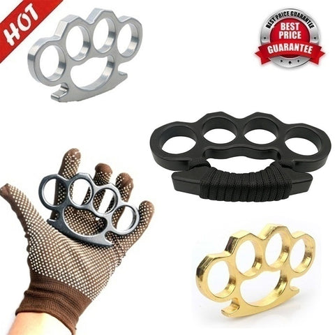 Knuckles Tactical Survival Multi-functional Self Defense EDC Tool  New Travel Safe Finger Ring Buckle Sport Tactical Survival Tool