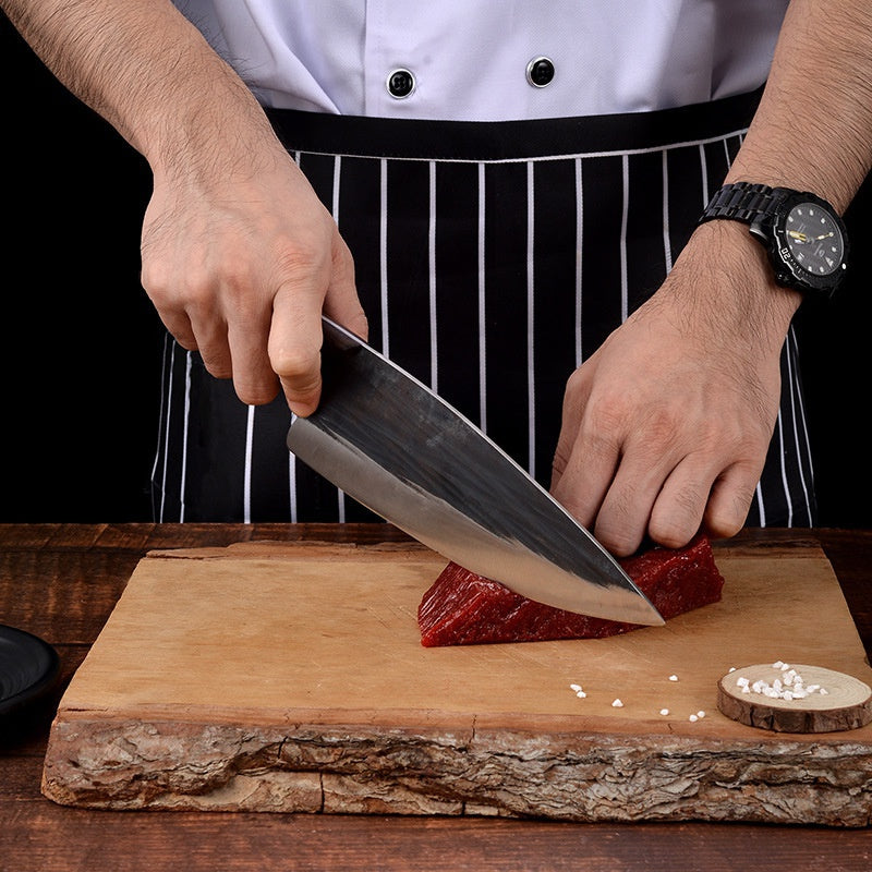 Chef butcher meat chopper hunting knife hand forged kitchen knife beef slicing chopper
