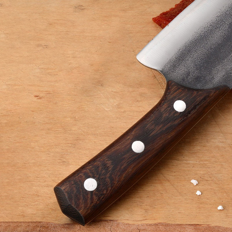 Chef butcher meat chopper hunting knife hand forged kitchen knife beef slicing chopper
