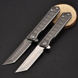 Stainless steel fruit knife creative pocket knife camping mountaineering knife self-defense outdoor knife