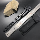 Tour cool butterfly tool stock supply unmodied butterfly training knife novice practicing knife stainless steel folding knife