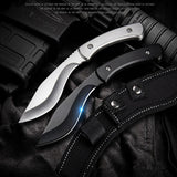 Brand New 2 Size Outdoor Utility Knife Self Defense Dog Leg Knife Arrow Style Tactical Hunting Survival Sharp Knife