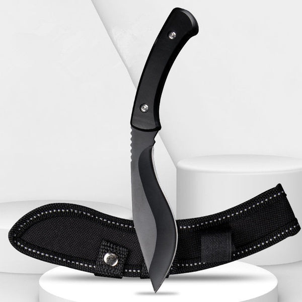 Brand New 2 Size Outdoor Utility Knife Self Defense Dog Leg Knife Arrow Style Tactical Hunting Survival Sharp Knife