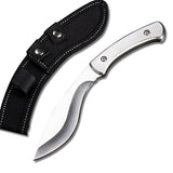 Brand New 2 Size Outdoor Utility Knife Self Defense Dog Leg Knife Arrow Style Tactical Hunting Survival Sharp Knife