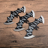 3pcs/6pcs Darts Ninja Kunai Hunting Knives Tactical Fixed Blade Throwing Knife Set with Sheath（bat）