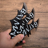 3pcs/6pcs Darts Ninja Kunai Hunting Knives Tactical Fixed Blade Throwing Knife Set with Sheath（bat）