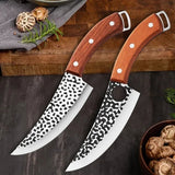 Kitchen Chef Knife Cooking Accessories Forged Stainless Steel Outdoor Hunting Cleaver Meat Bones Fish Fruits Vegetables