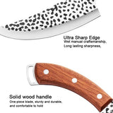 Kitchen Chef Knife Cooking Accessories Forged Stainless Steel Outdoor Hunting Cleaver Meat Bones Fish Fruits Vegetables